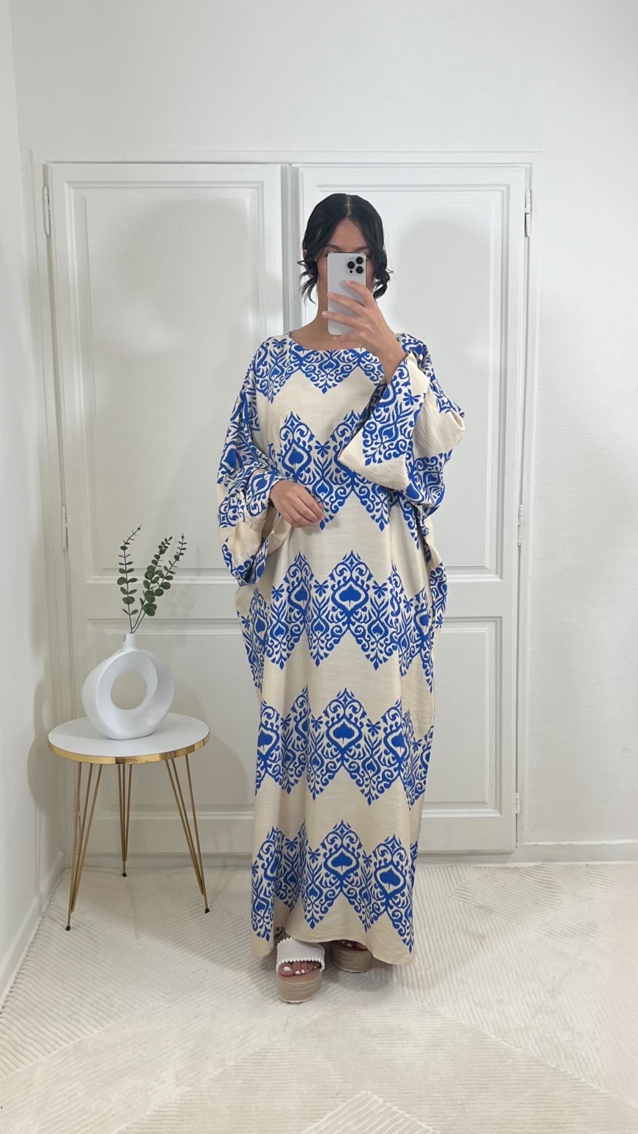 Robe HAZEL - Bleue