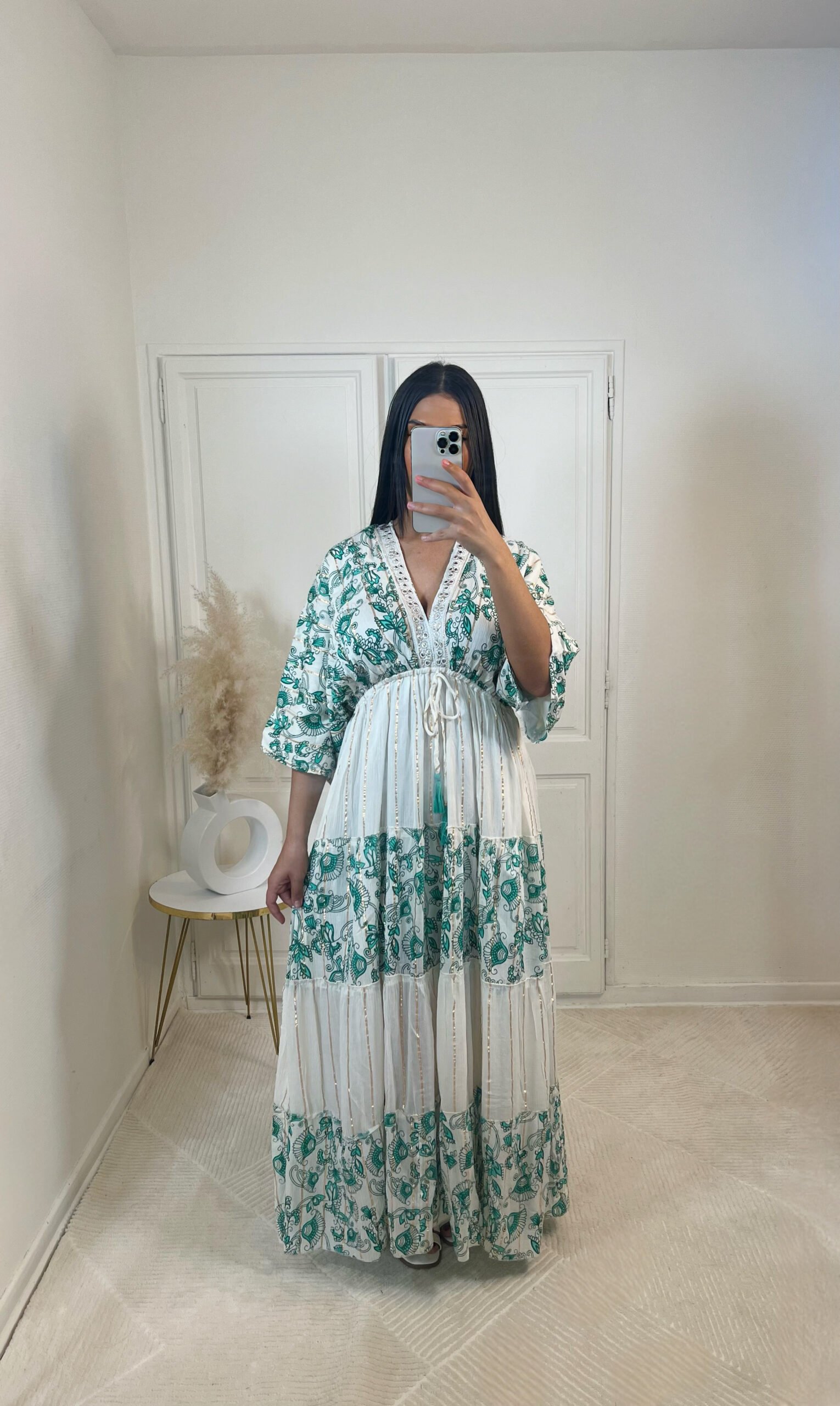 Robe YSEE - Vert d'eau