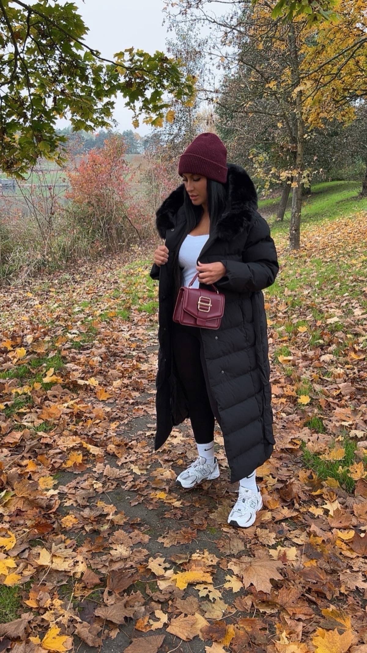 DOUDOUNE à capuche avec fourrure